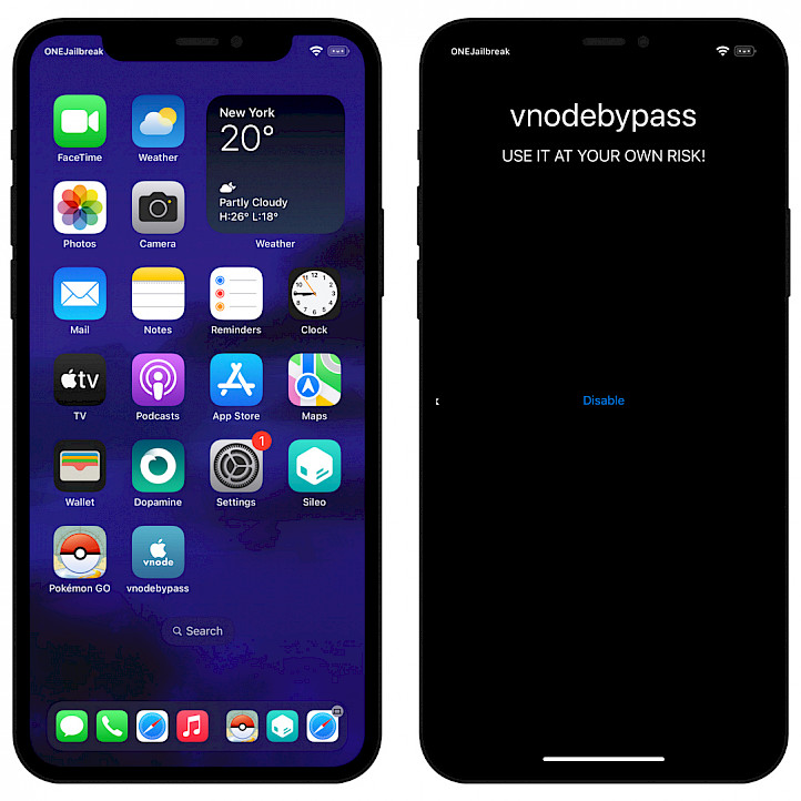 iPogo on jailbreak screenshot.