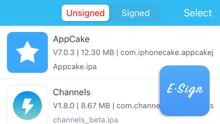 Download Esign the iOS IPA Installer v5 0 2