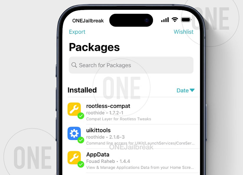Sileo-Paketmanager.