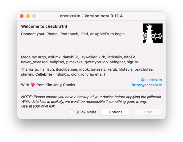 checkra1n screenshot