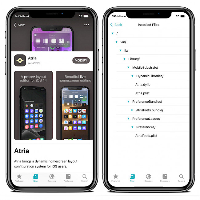 Atria tweak brings dynamic Home Screen layout to iOS