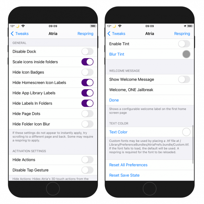 Atria tweak brings dynamic Home Screen layout to iOS