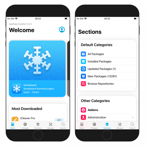 Installer Package Manager for iOS