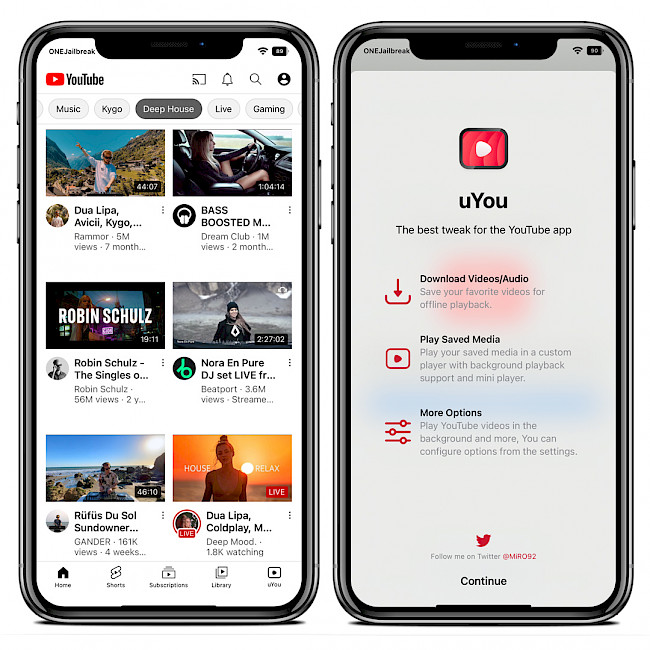 uYou IPA Download Best YouTube tweak for iOS