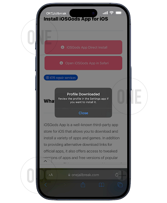 Launch iOSGood App
