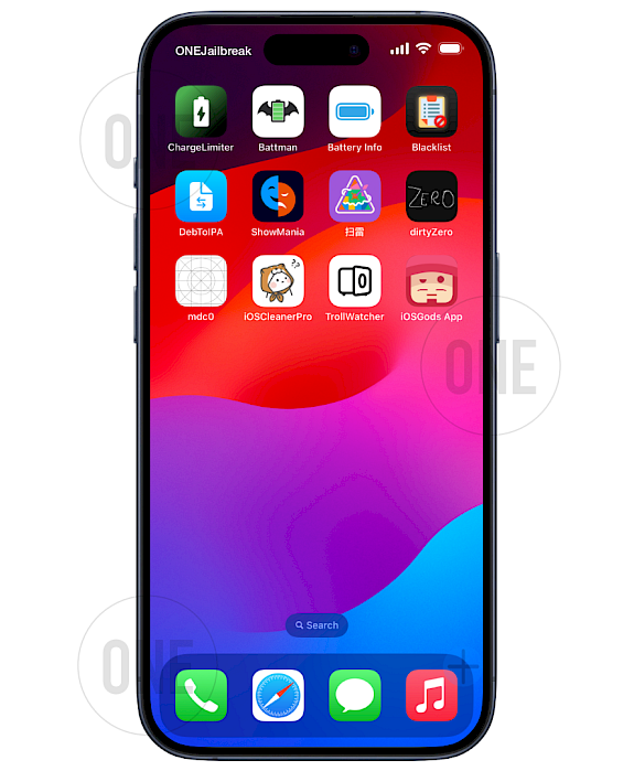 Open iOSGods App from iOS Home Screen.