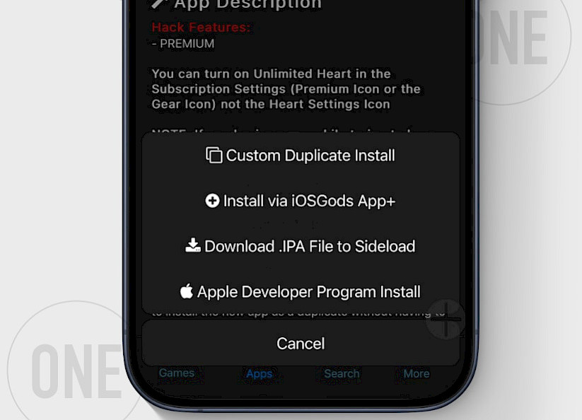 iOSGods App+ Premium