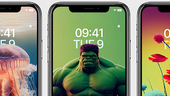 Tiefeneffekt-Hintergrundbilder für iOS image