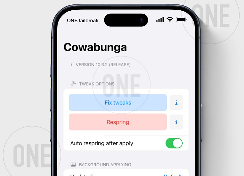 Cowabunga iPhone: Tweak iOS without a Jailbreak