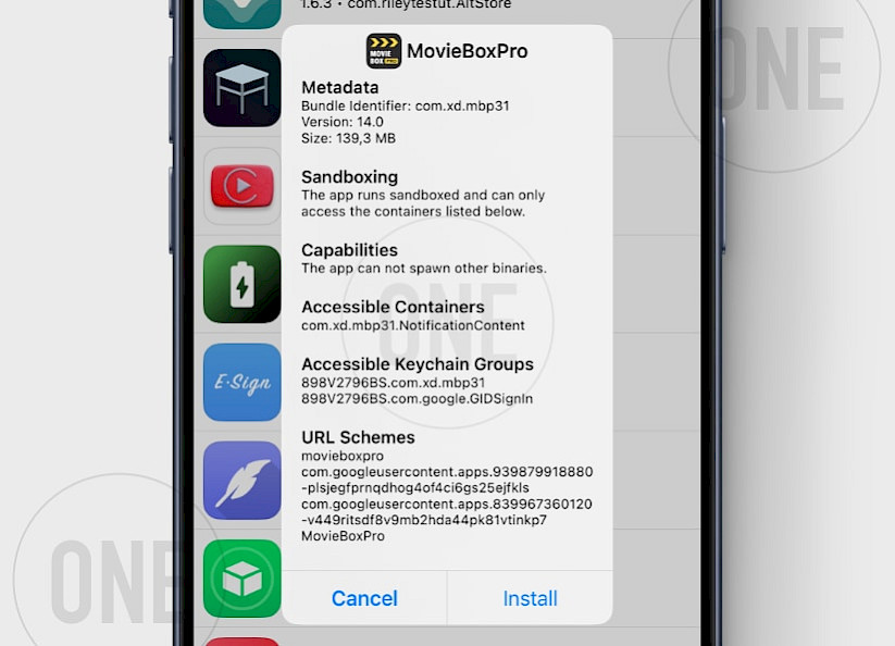Instalación de MovieBox Pro TrollStore.