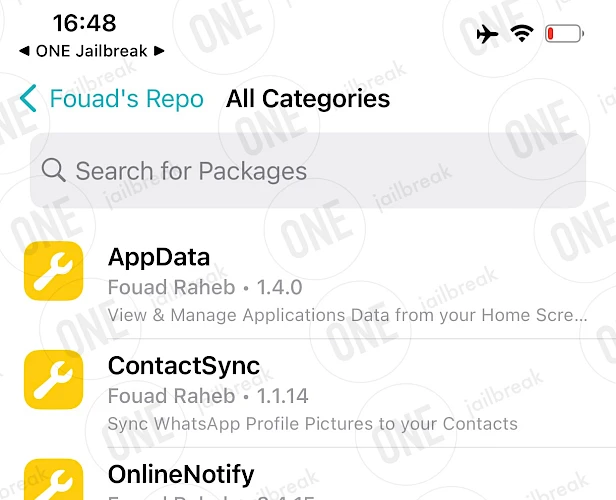 AppData Repo Packages