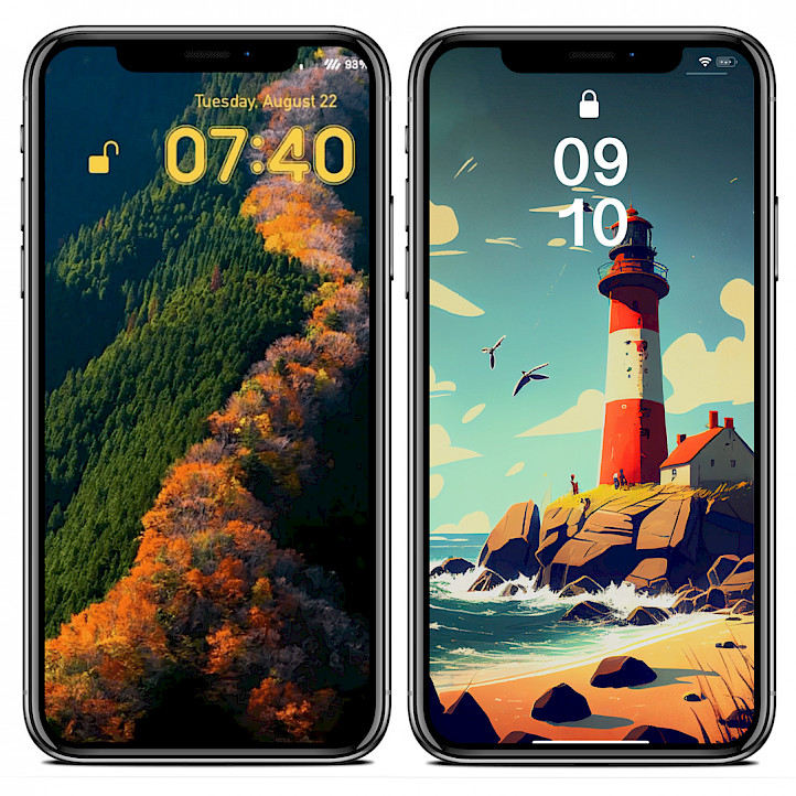 Souvenir Lock Screen customization tweak for iOS