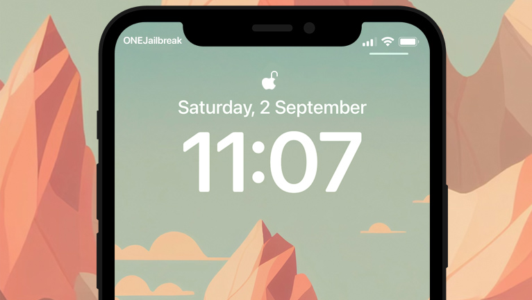 TrollLock Reborn masks the Lock Screen's Face ID glyph with an