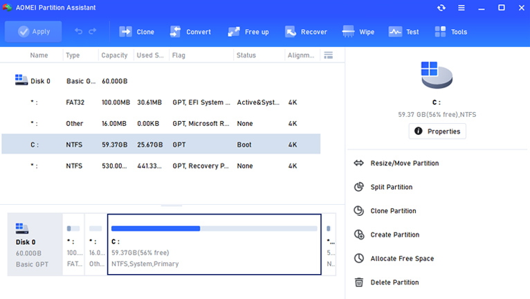 Top Disk Format Tool – AOMEI Partition Assistant