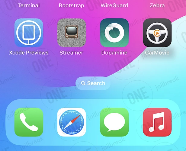 CarMovie installed on iOS Home Screen