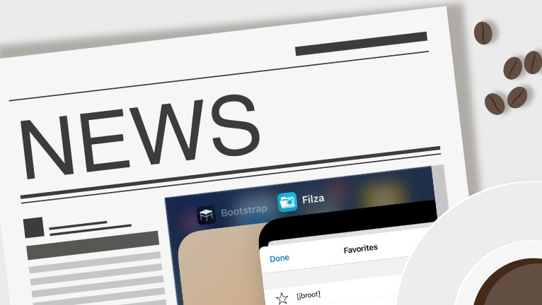 Promotion image of Filza for Bootstrap article.