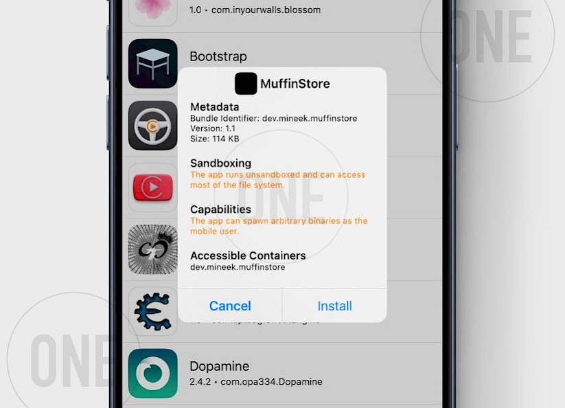 MuffinStore IPA Installation with TrollStore