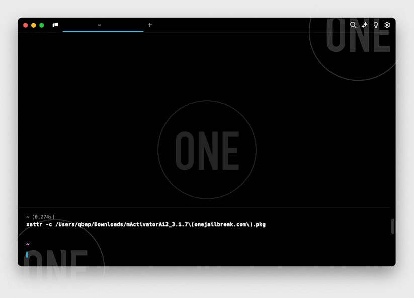 Allow to run mActivatorA12 Installer on macOS