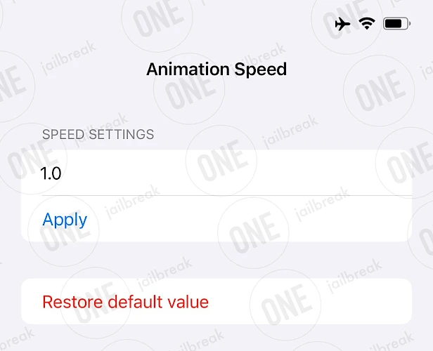 AnimationSpeed App