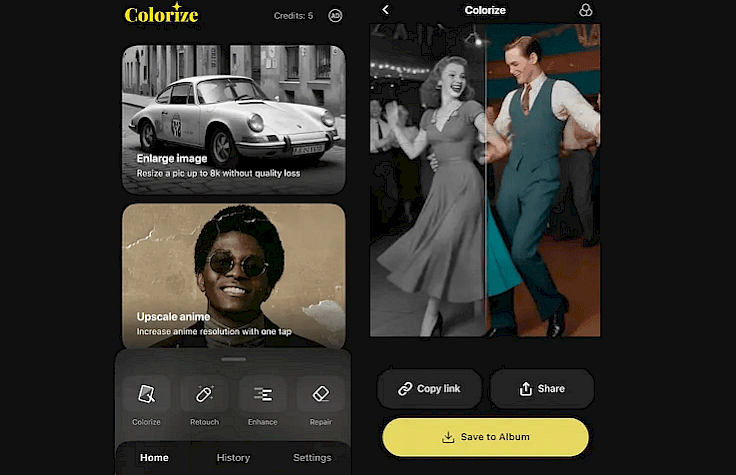Colorize for Android and iOS