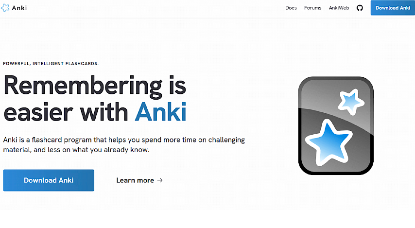 Anki Webiste
