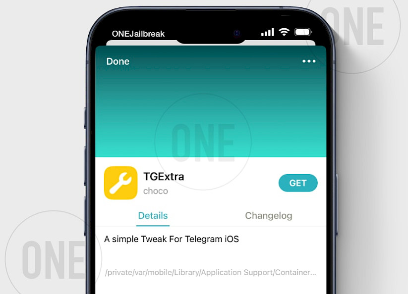 Install TGExtra tweak for Jailbreak