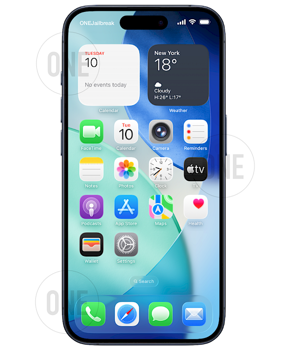 iOS 26 Home Screen Screenshot