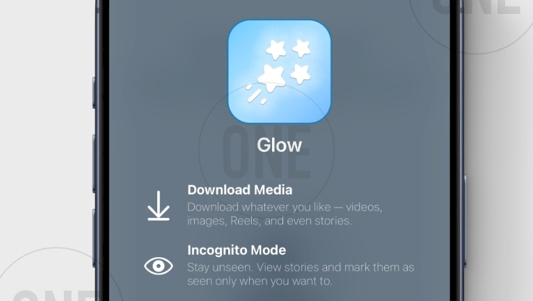 Promotion image of Glow Facebook article.