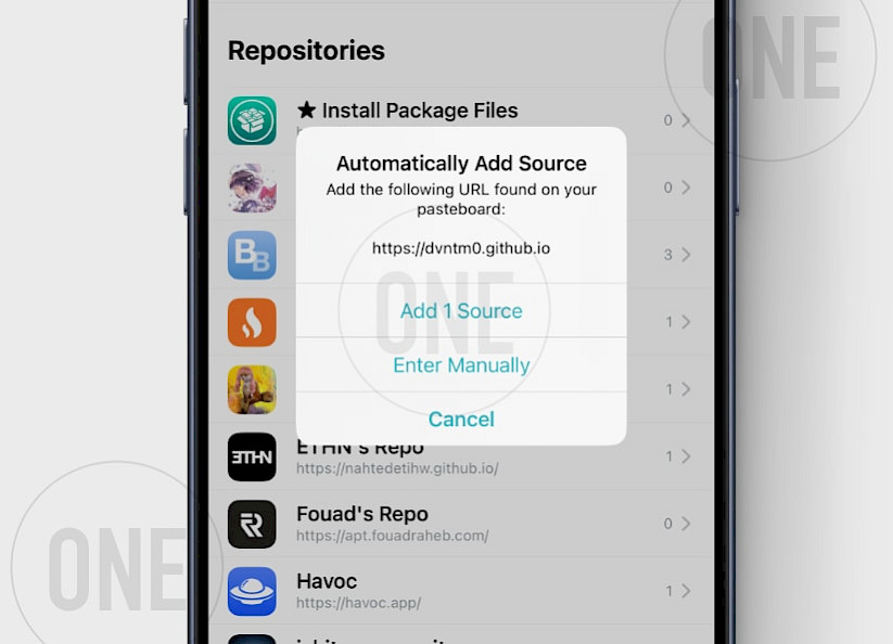 Installera Glow tweak för jailbreak från det officiella arkivet.